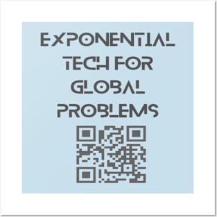 Exponential technologies for global problems Posters and Art